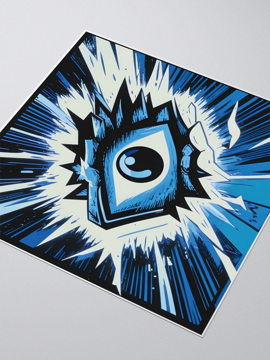 Electric Eye Sticker | Bold Art product image (7)