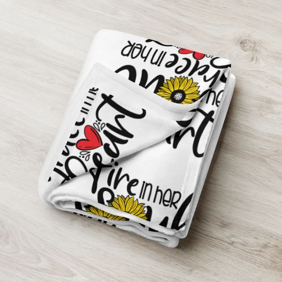 Fire In Her Soul Blanket product image (6)