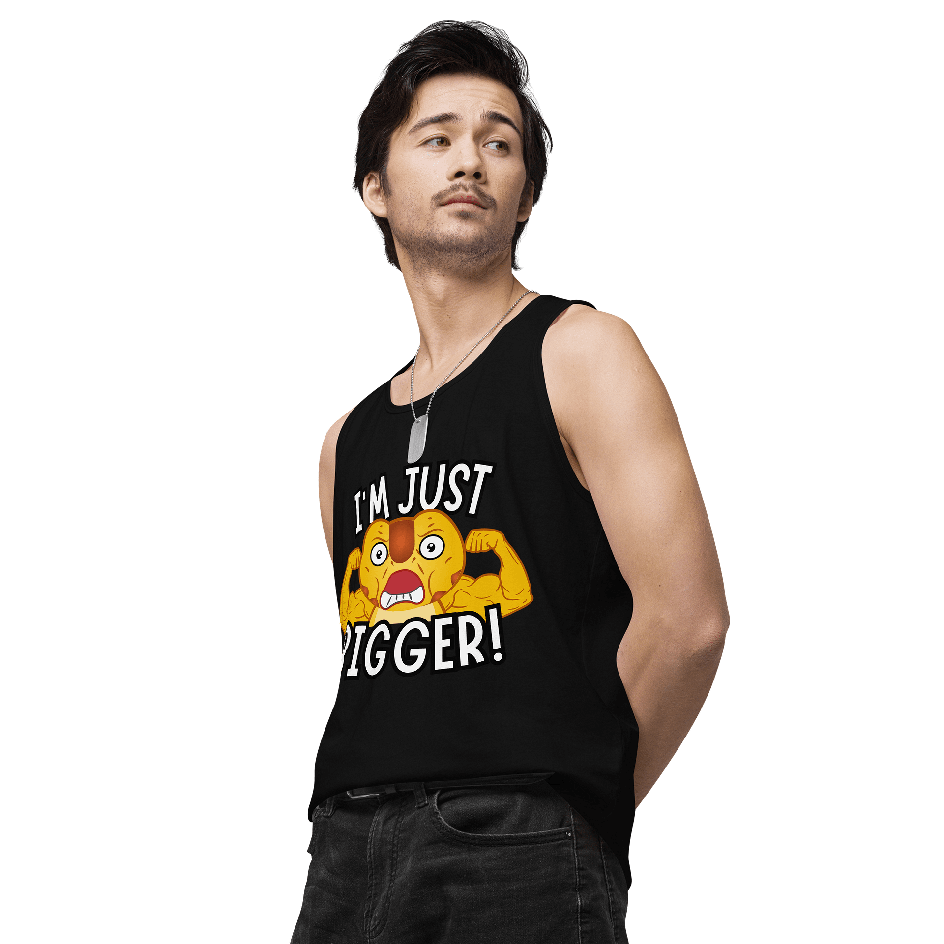 IM JUST BIGGER Tank Top product image (2)