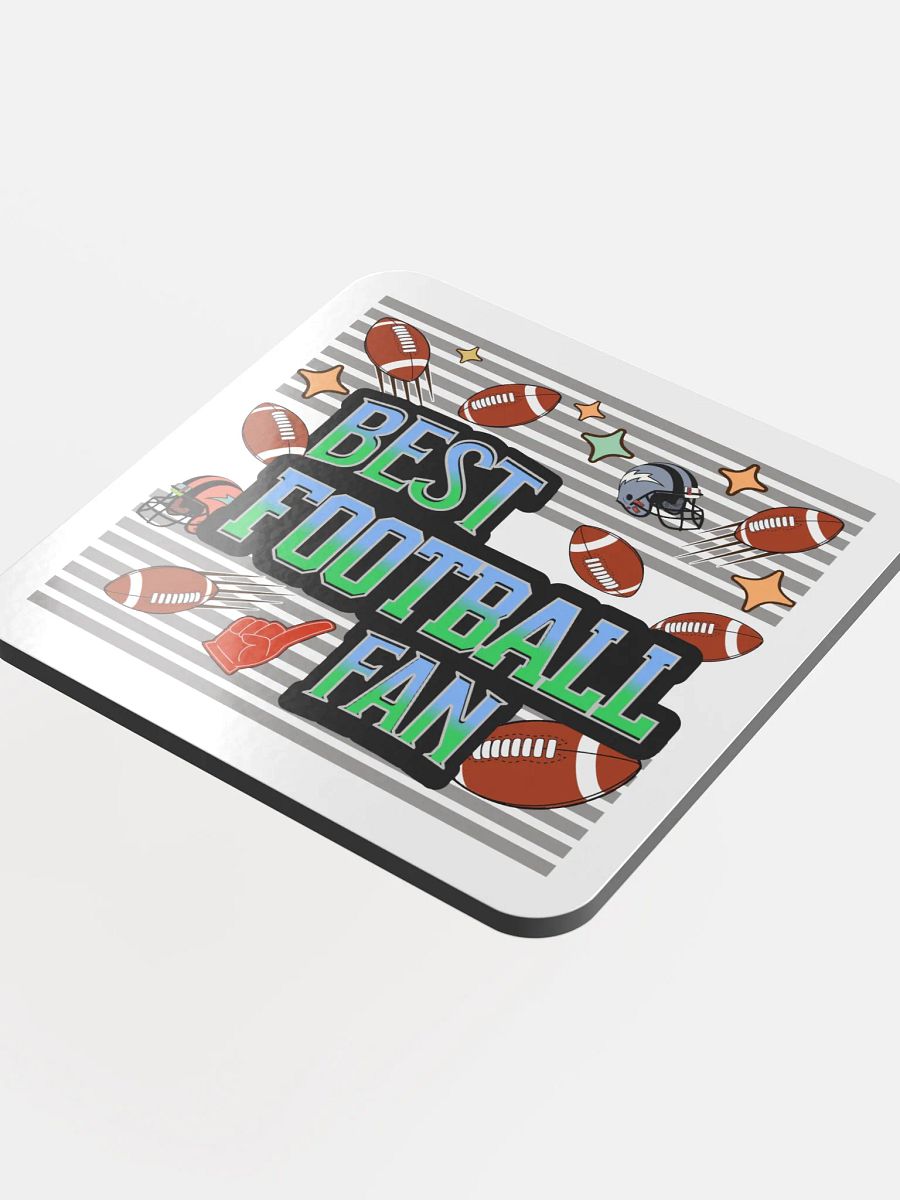Best Football Fan Fan-tastic Coaster product image (1)