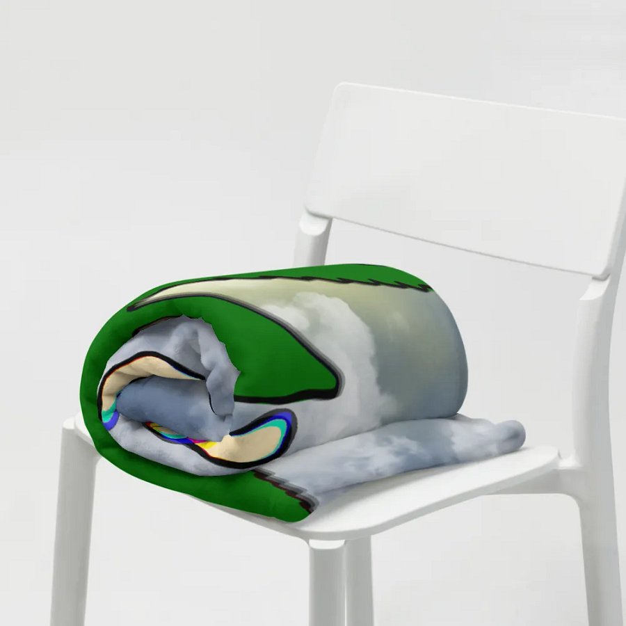 Holy Bud Throw Blanket product image (19)
