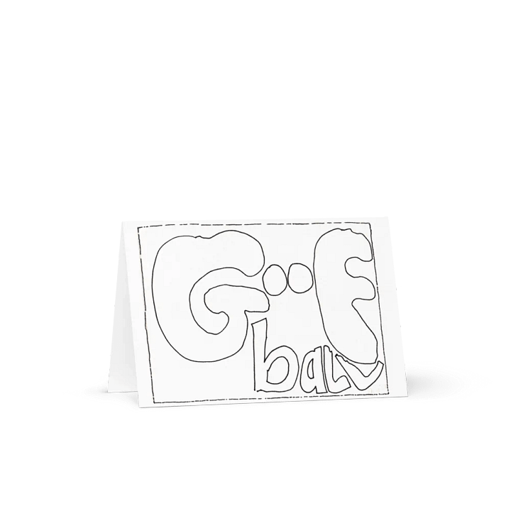 Goof Ball Greeting Card product image (2)