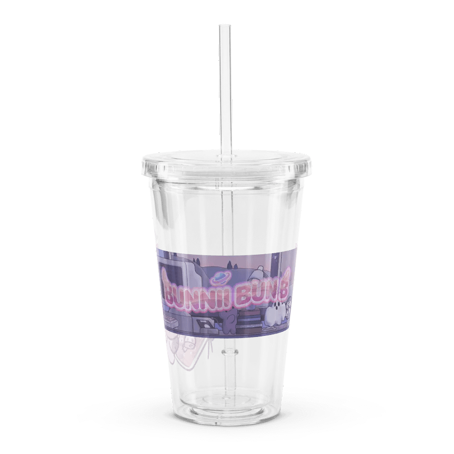 ♡ Clear Plastic Tumbler ♡ product image (1)