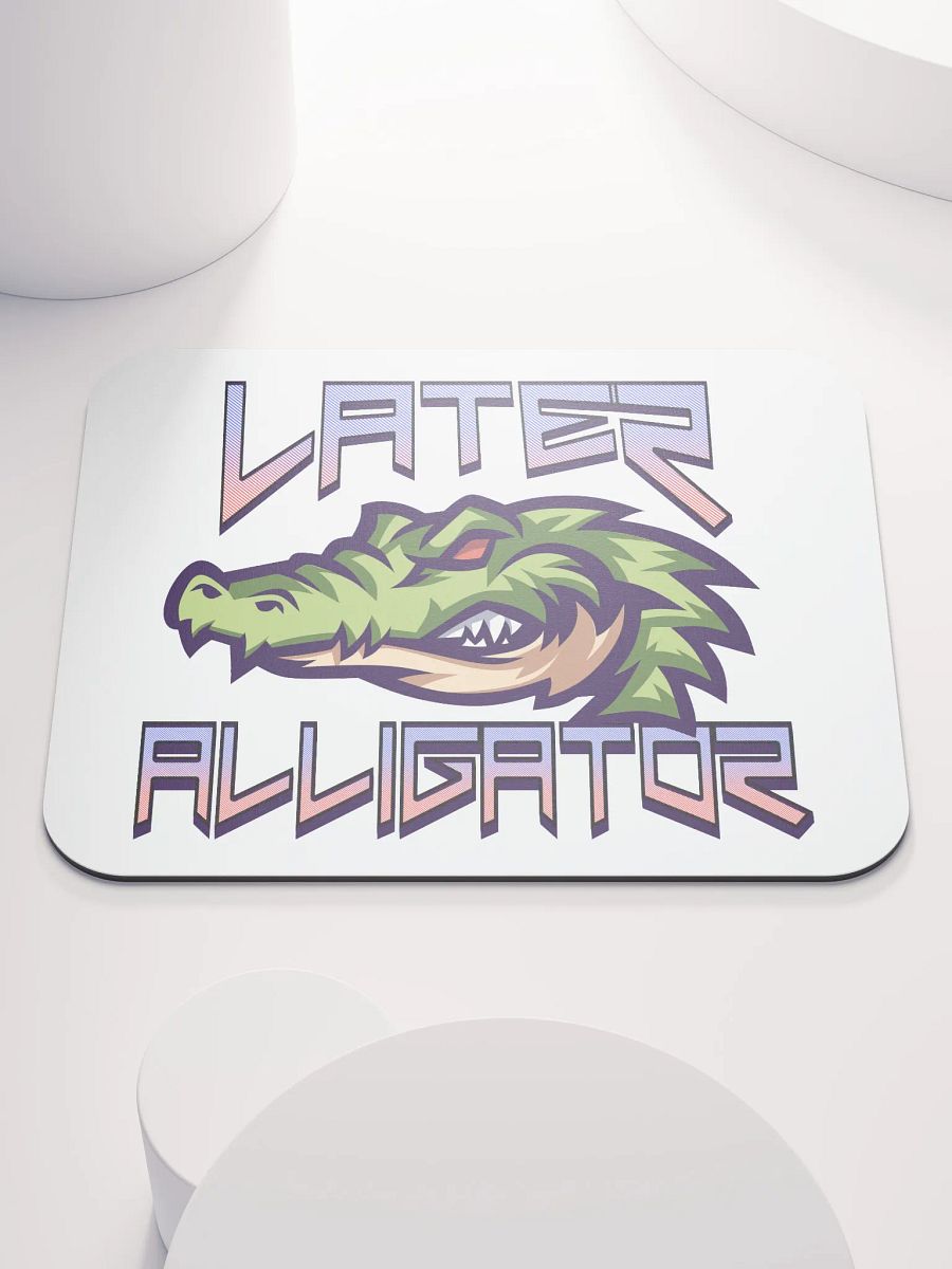 Later Alligator Classic Mouse Pad product image (2)