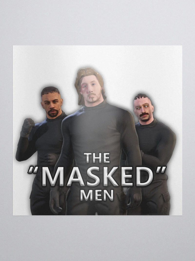GCW "The 'Masked' Men Sticker