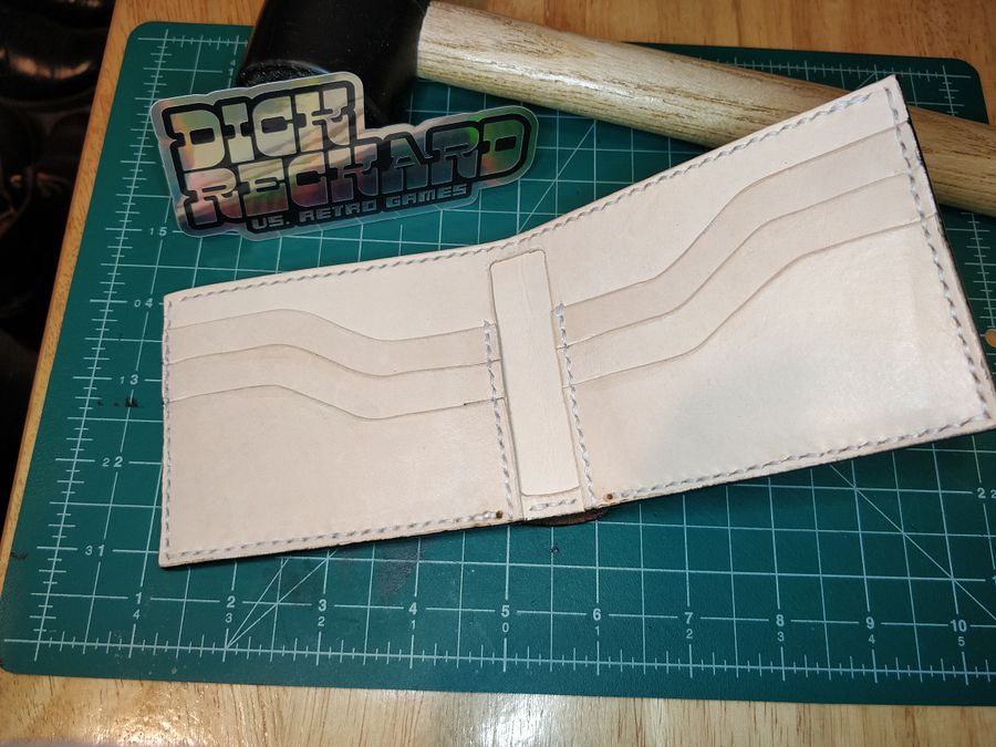 Dark Brown Billfold Wallet V4.0 0A product image (4)