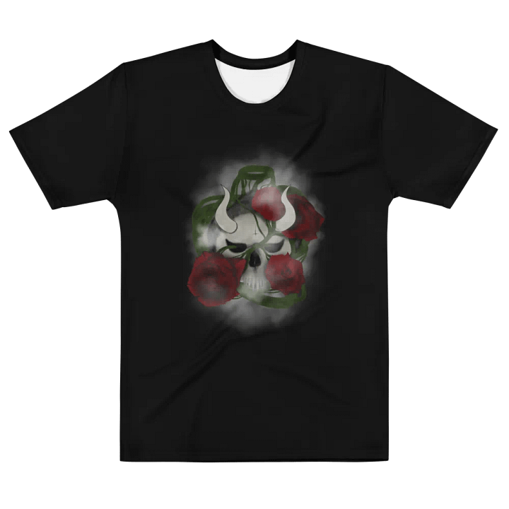 Skull and Rose T-shirt product image (1)