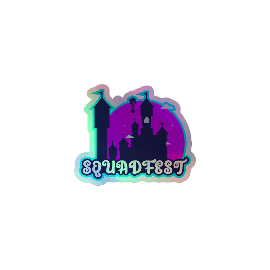 SQUAD FEST DISNEY HOLOGRAPHIC STICKER product image (1)