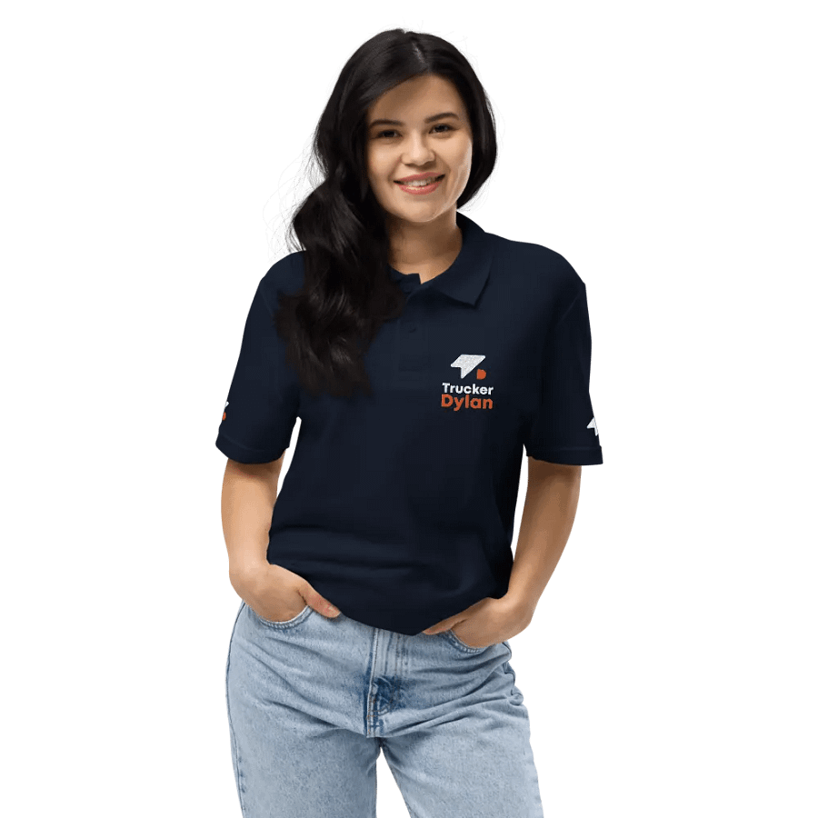 First Edition: Unisex Polo with Vertical TD Logo product image (6)