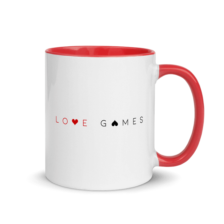 Love Games Mug - Red and White product image (1)