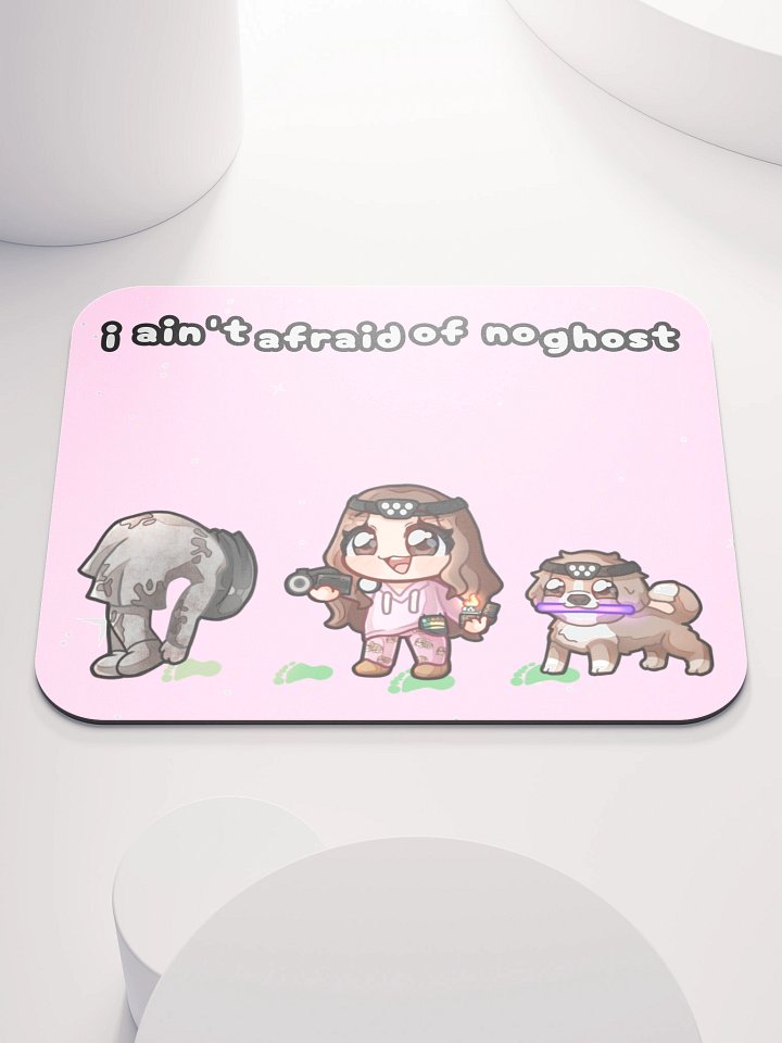 Pink Spooky Mouse Pad product image (2)