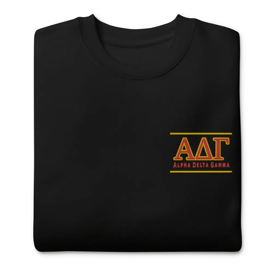ADG Red/Gold Sweatshirt - Embroidered product image (9)