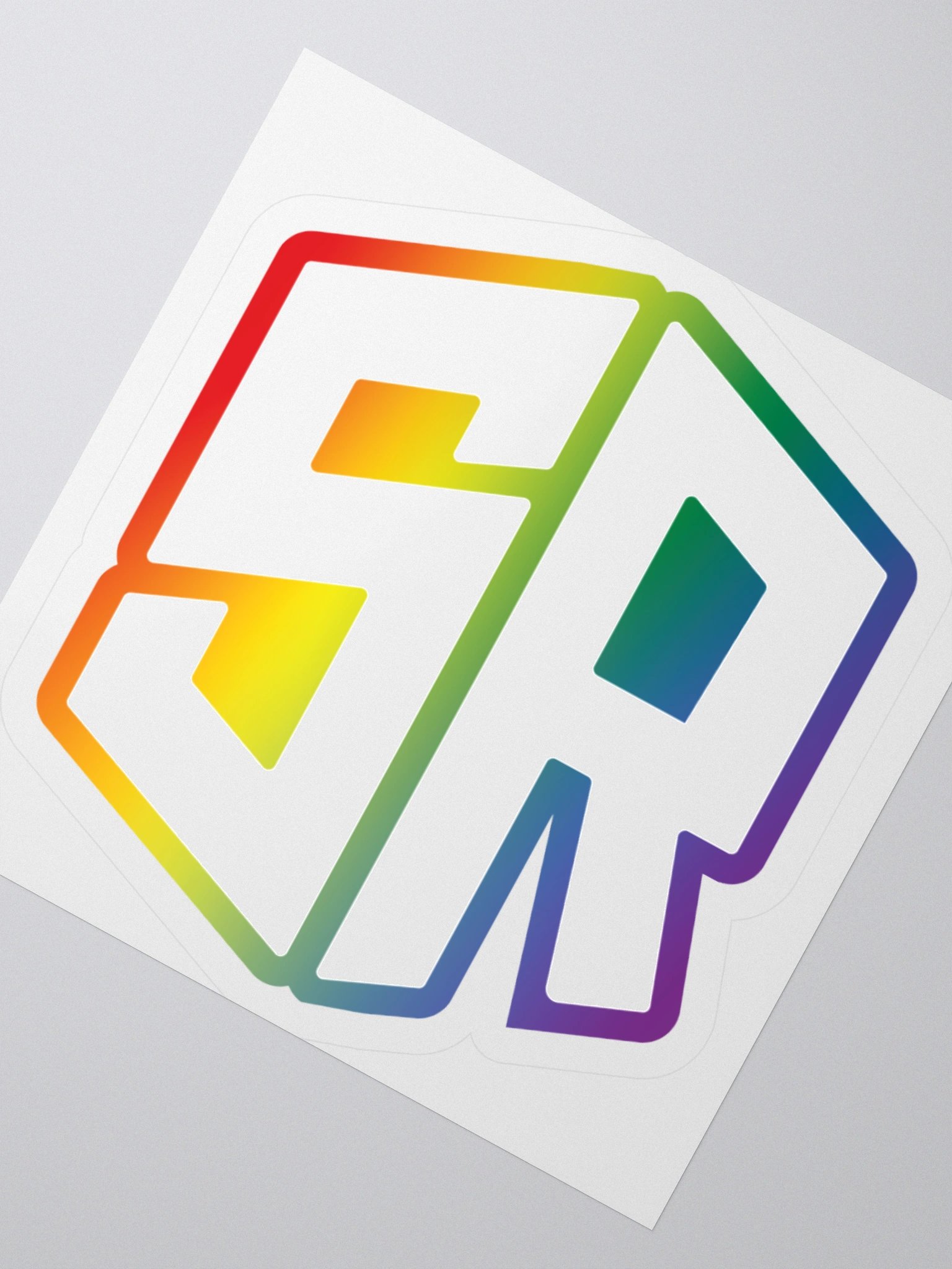 Rainbow Logo Sticker product image (6)