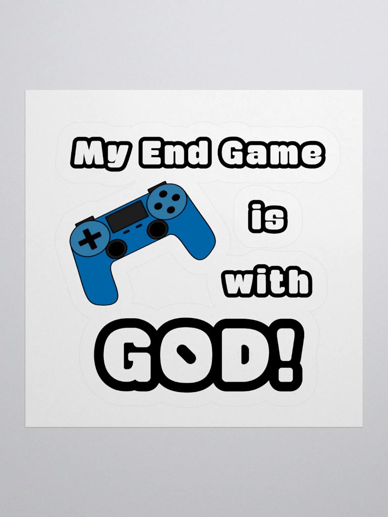 God's End Game Sticker Set