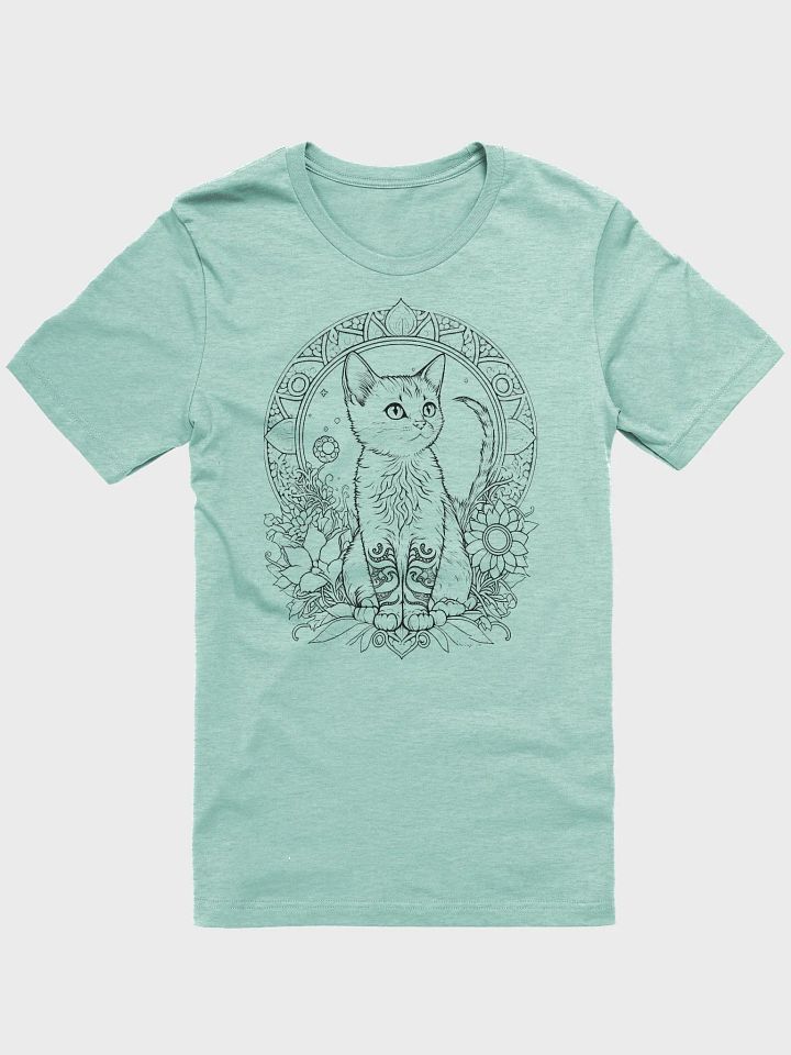 Cat Mandala in Simple Lines product image (1)