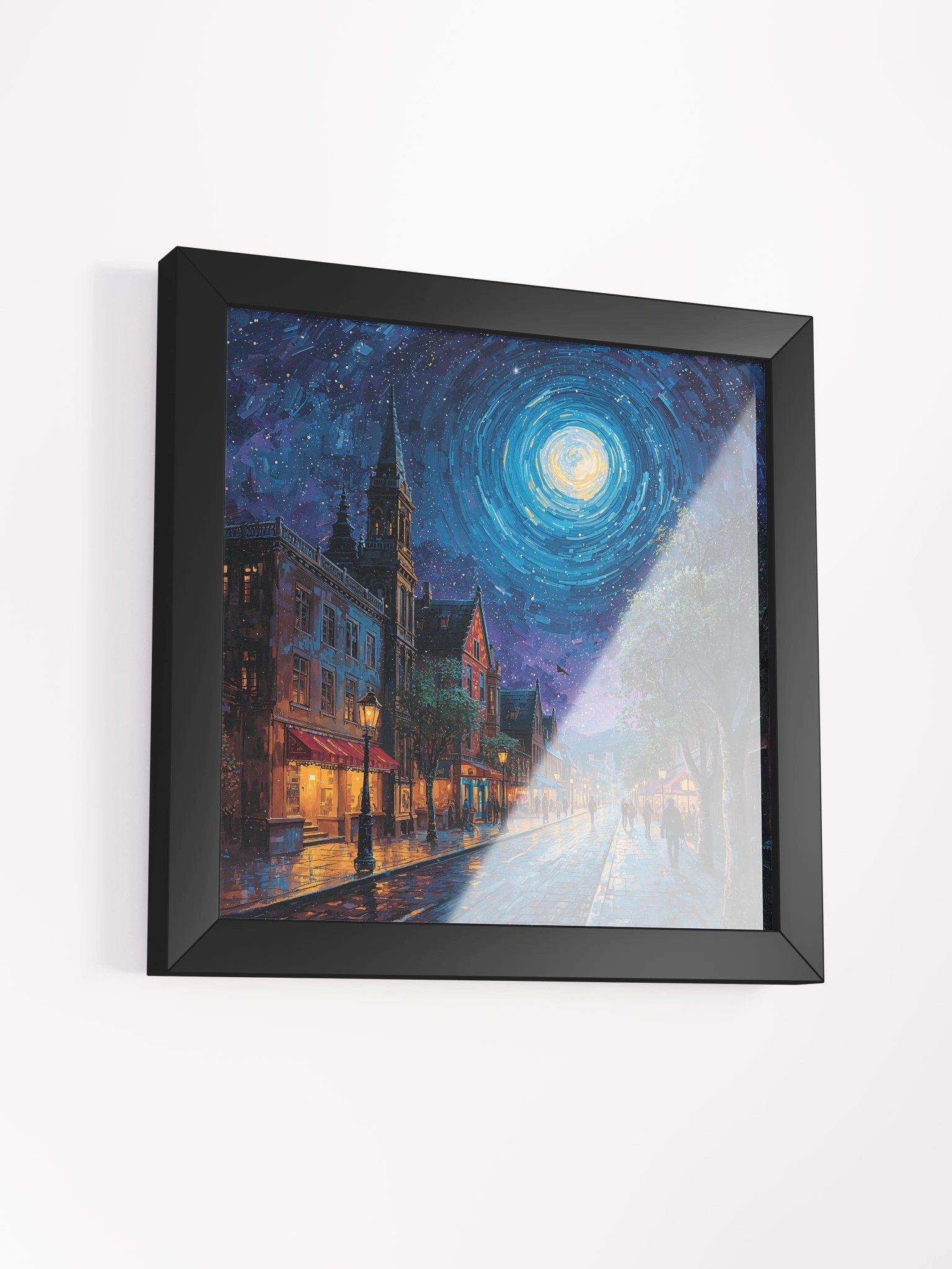 The City Beneath the Spiral Sky Framed Print product image (12)