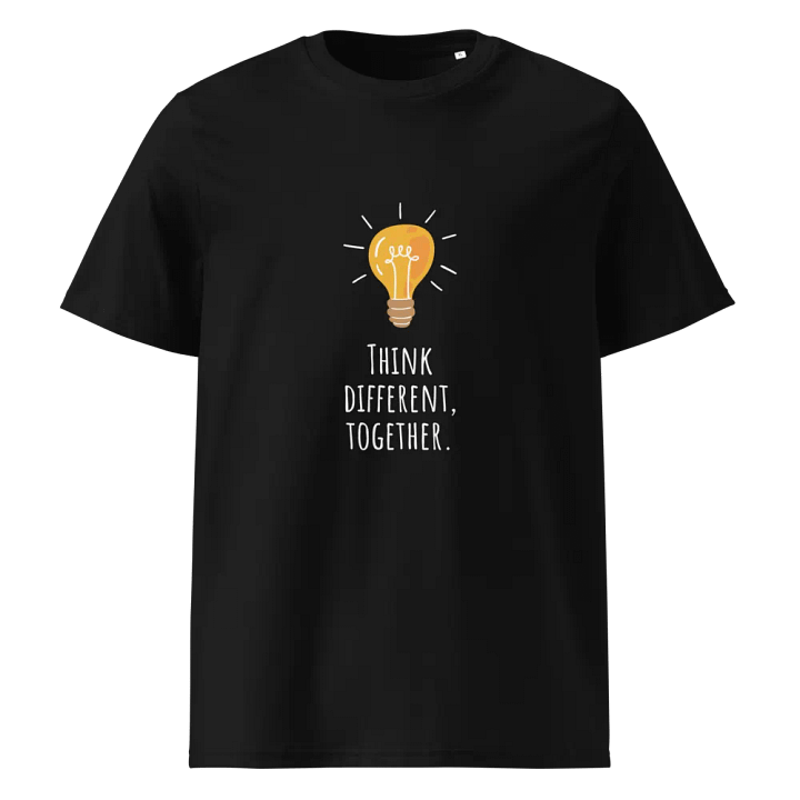 THINK DIFFERENT, TOGETHER. T-Shirt - 100% cotton product image (1)