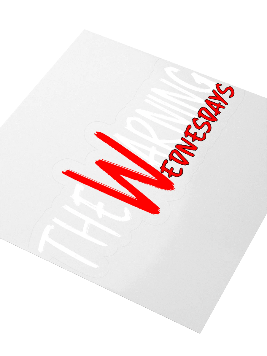 The Warning Wednesday Sticker product image (3)