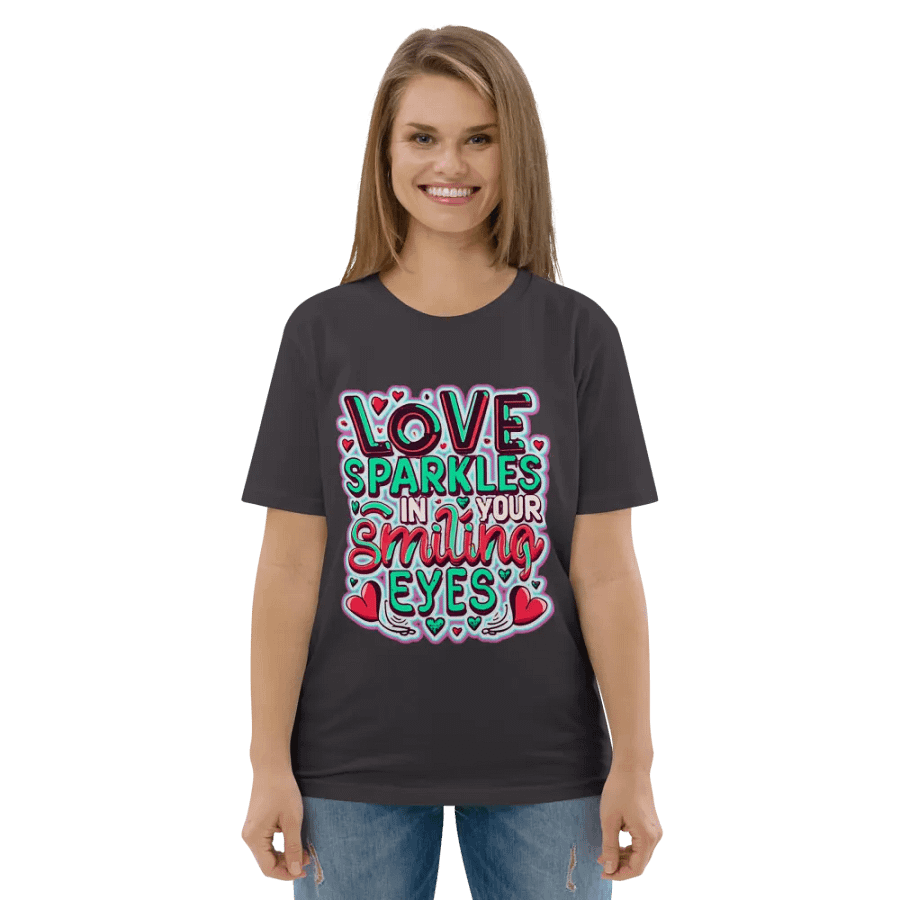 Love Sparkles in your smiling eyes T-shirt - Ver 2 product image (6)