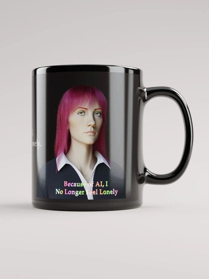 No Longer Lonely (black mug) product image (1)