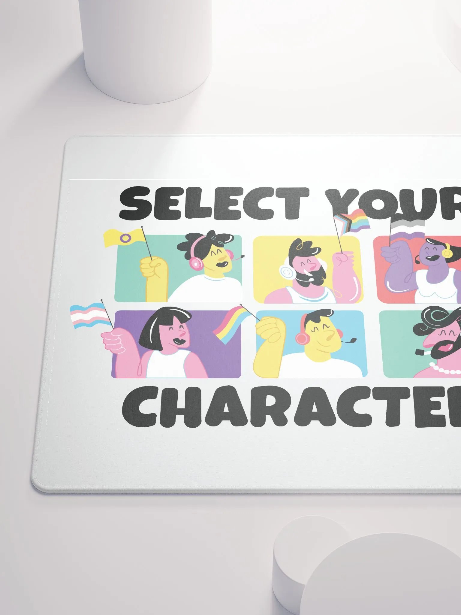 Select Your Character Mouse Pad 2 product image (6)