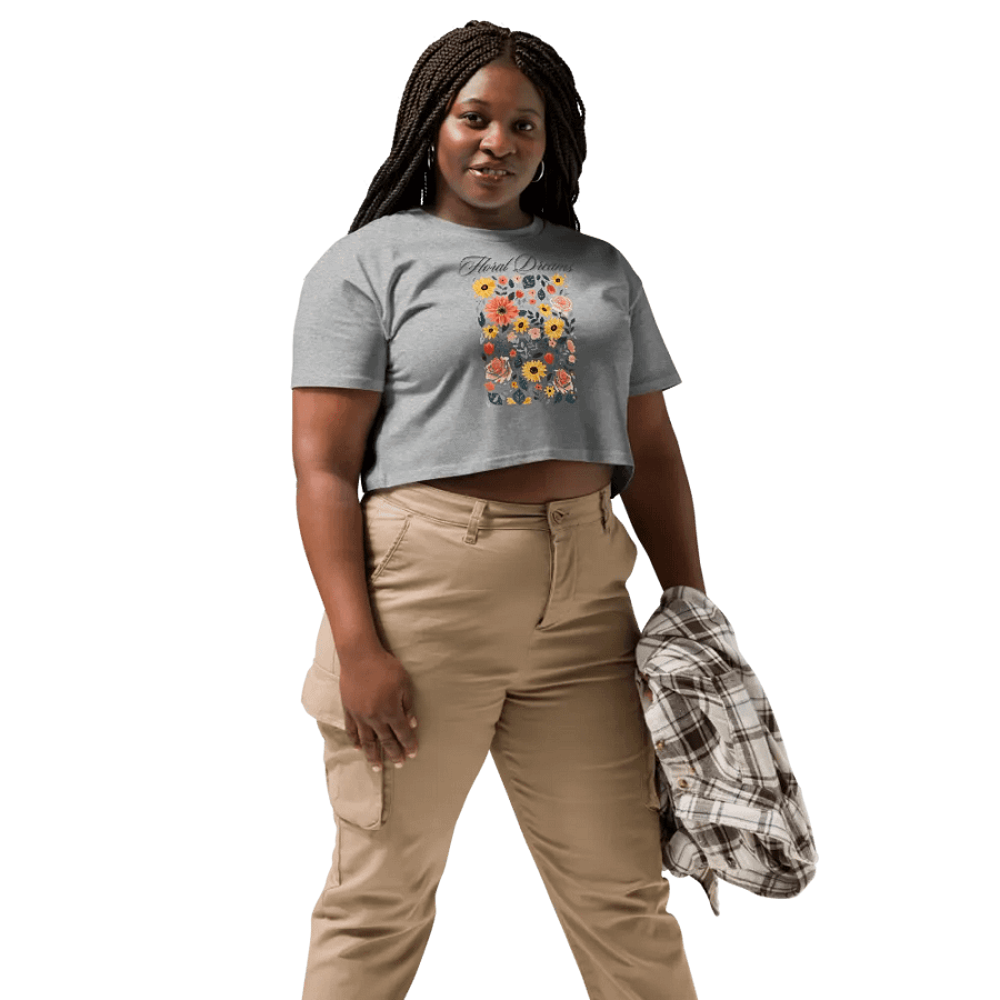 Floral Dreams Women's Crop Top product image (47)