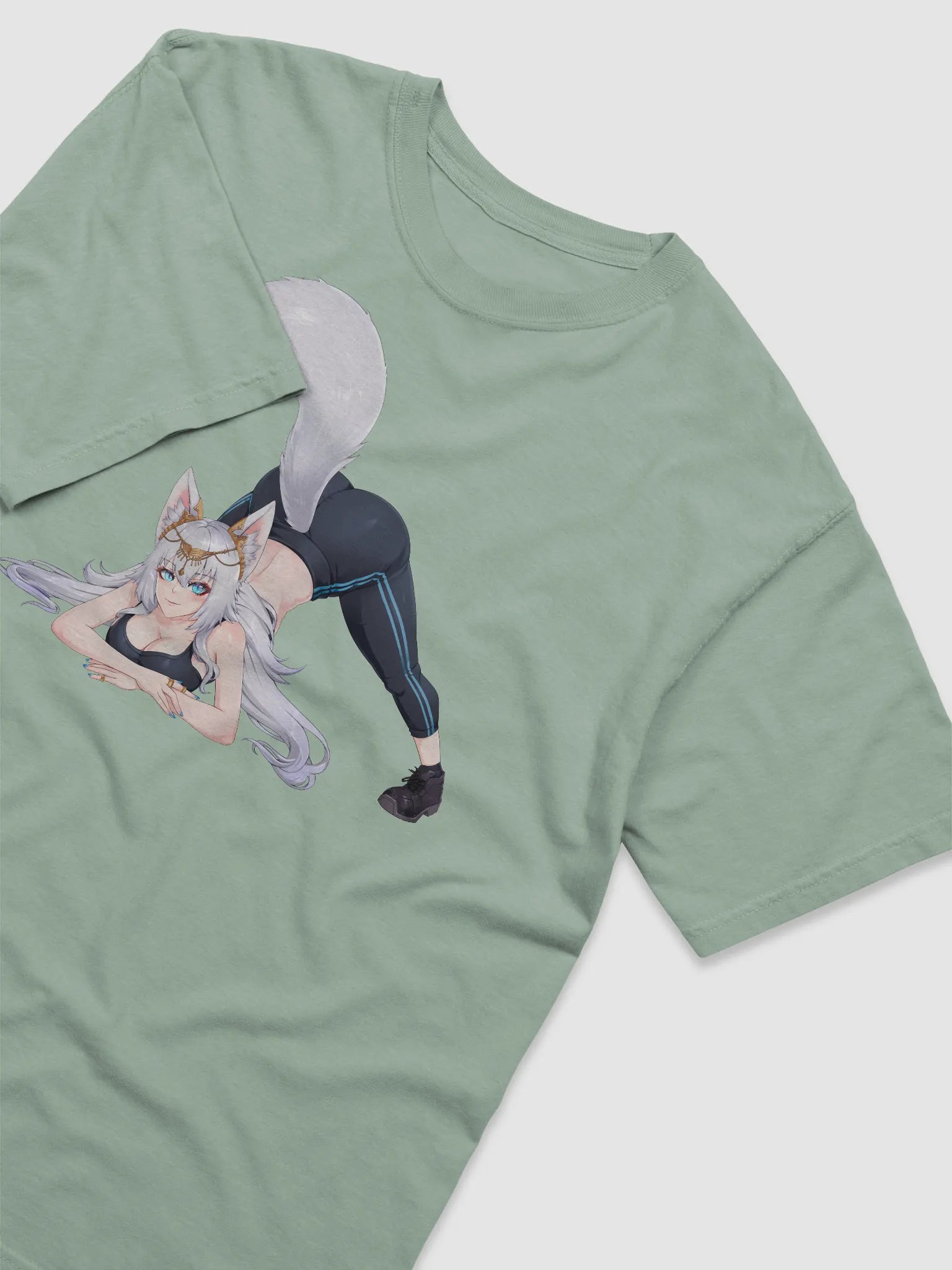 Fantasy Wolf Athletic T-Shirt product image (37)