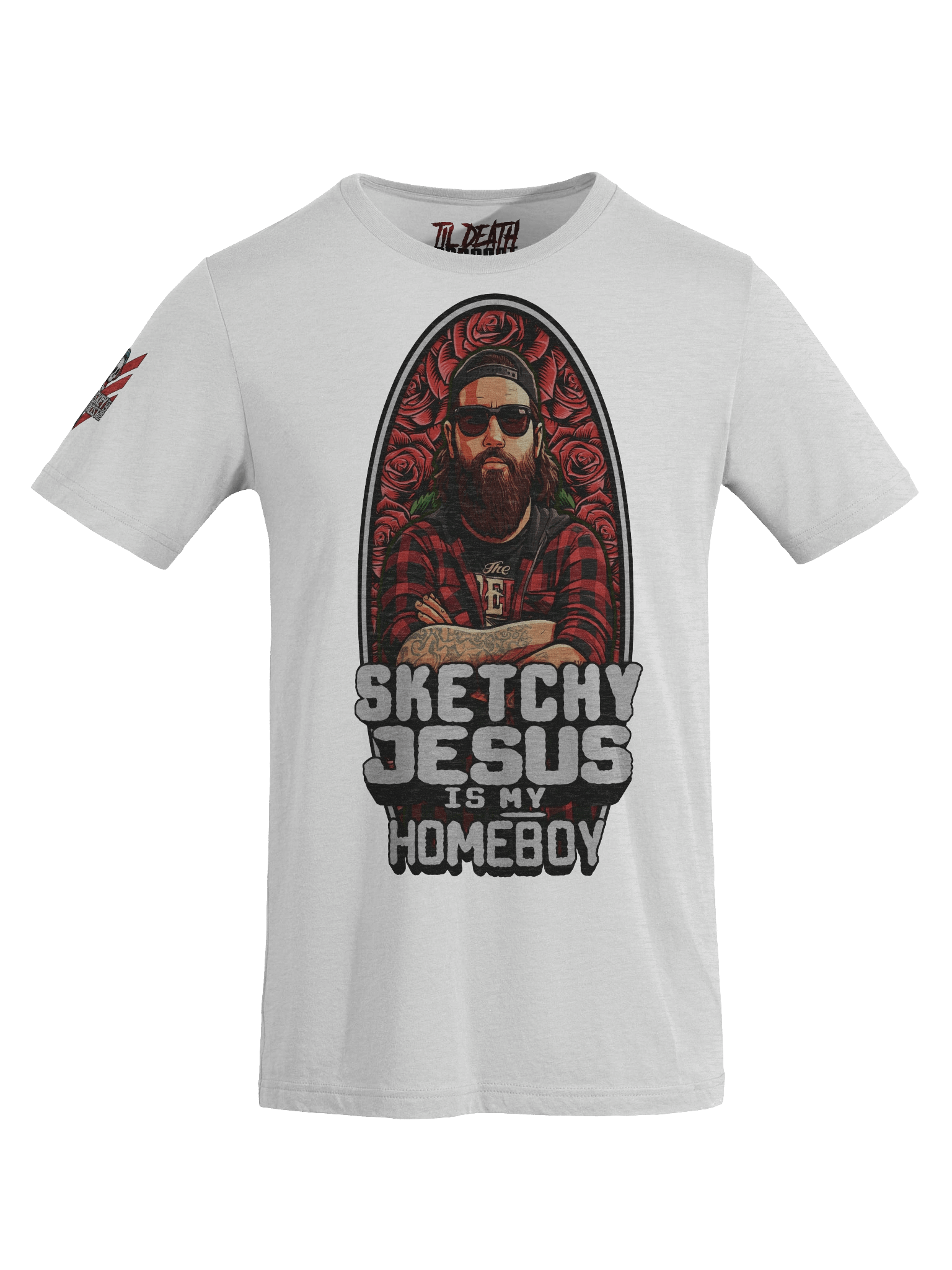 "Sketchy Jesus Is My Homeboy" T Shirt product image (6)