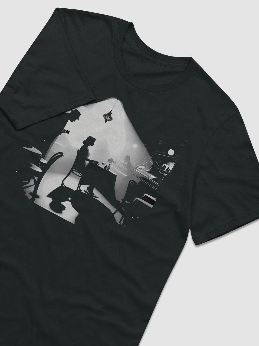 Café Noir Silhouette Encounter (Front Print Womens Tee) product image (3)