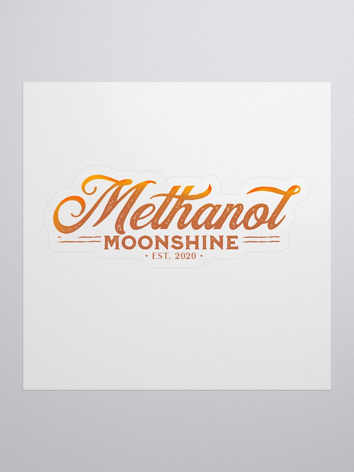 Vintage Methanol Moonshine Stickers product image (1)