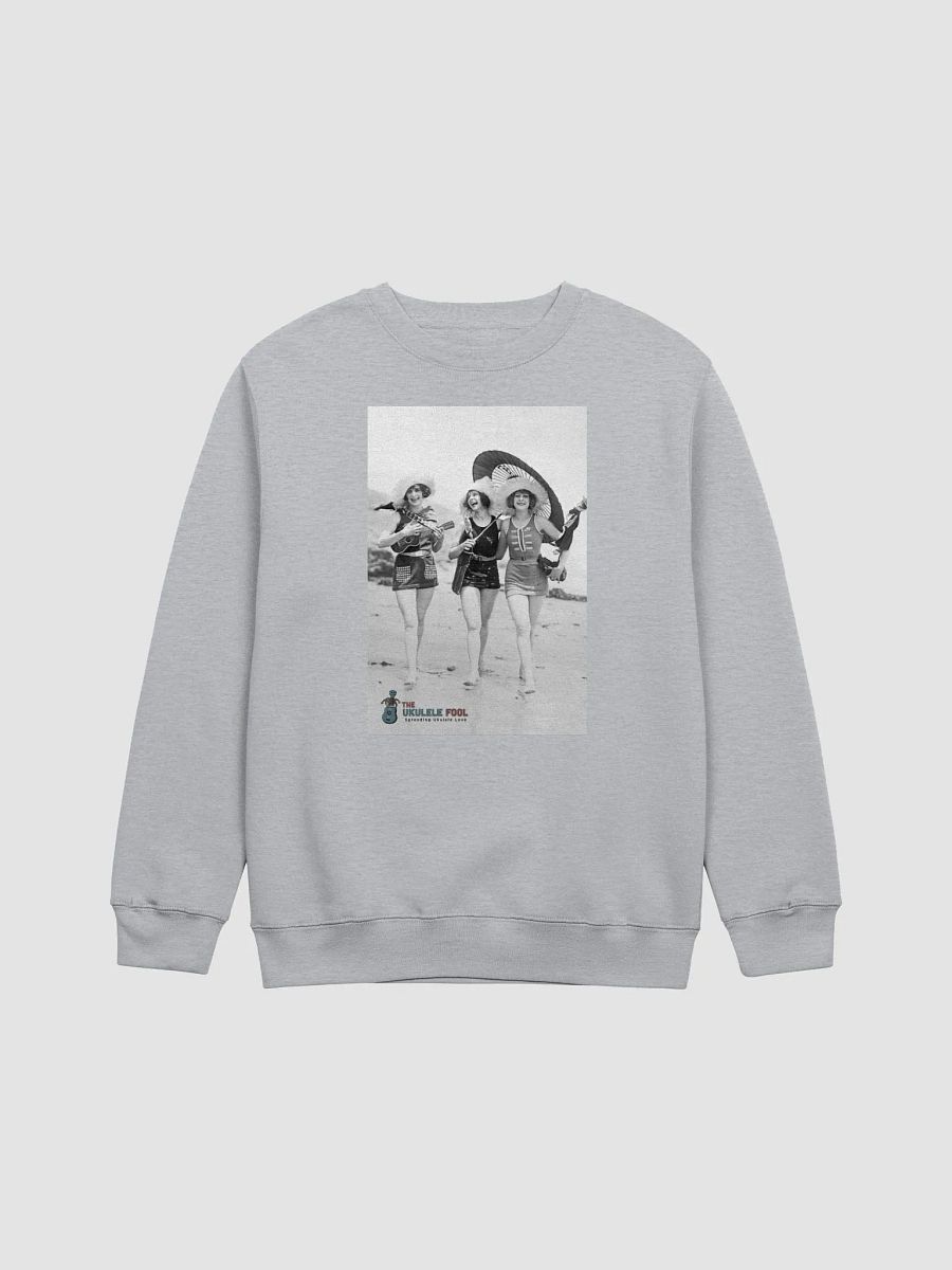 Vintage ukulele print sweatshirt product image (1)