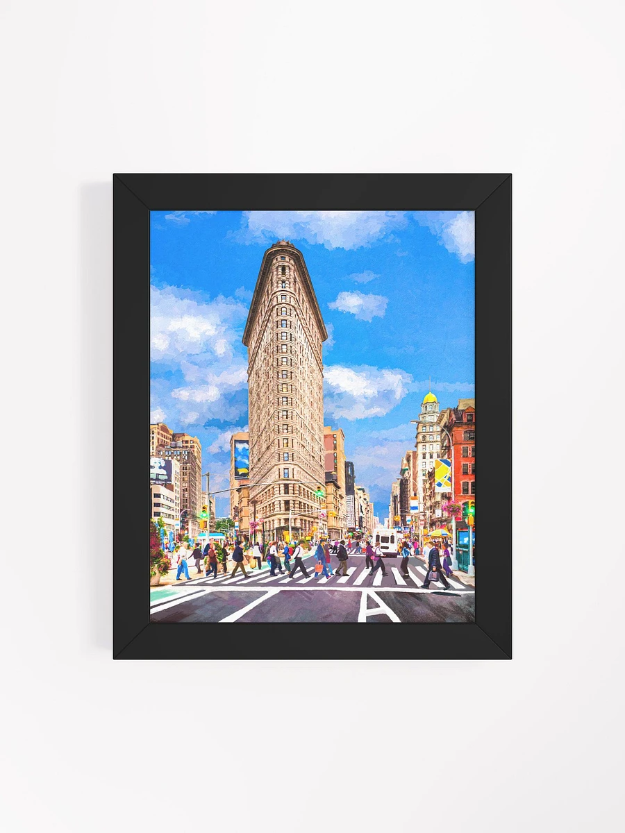 New York City’s Iconic Flatiron Building – Manhattan Framed Poster product image (4)