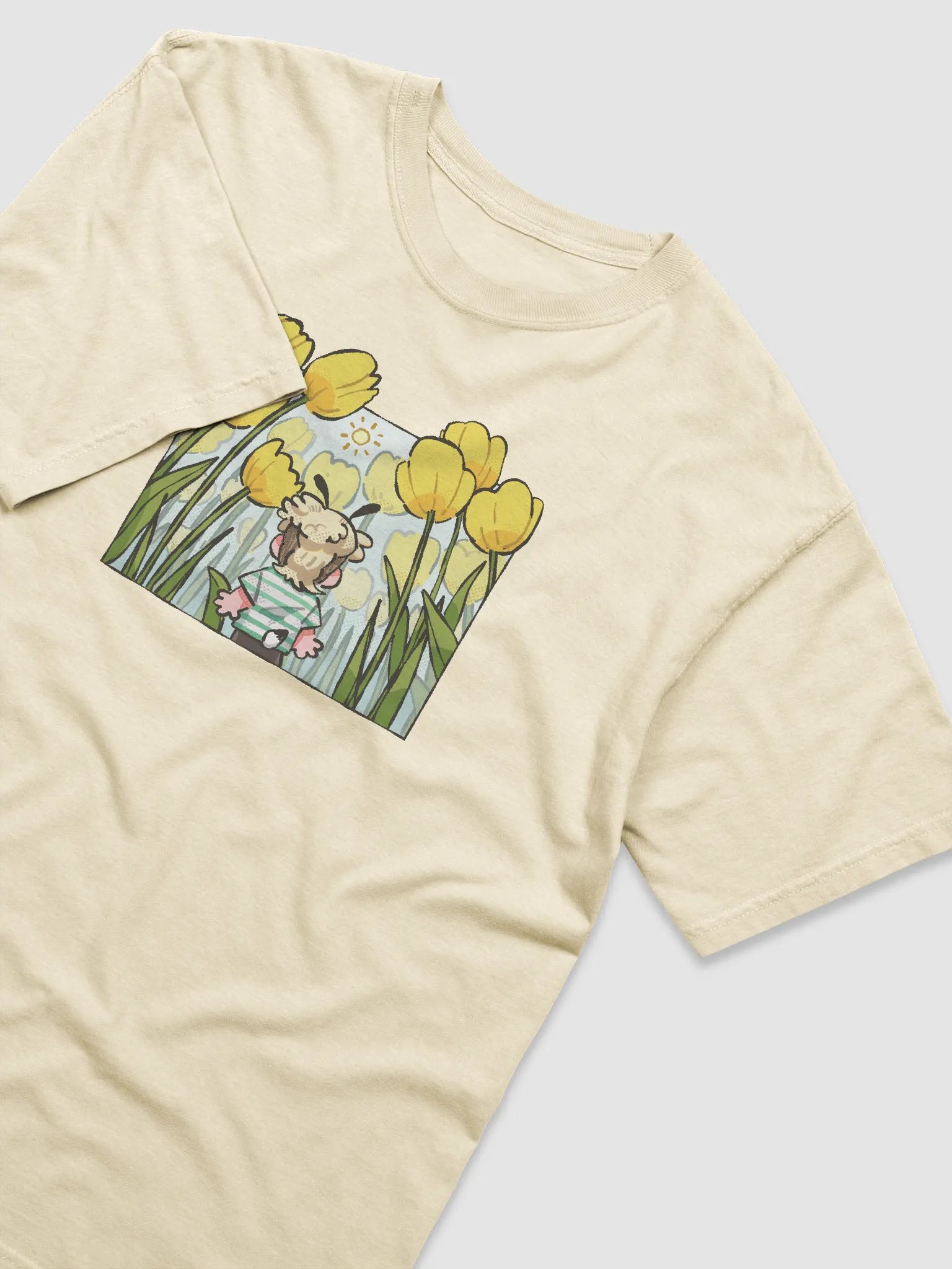 "Yellow Tulips" T-Shirt product image (3)