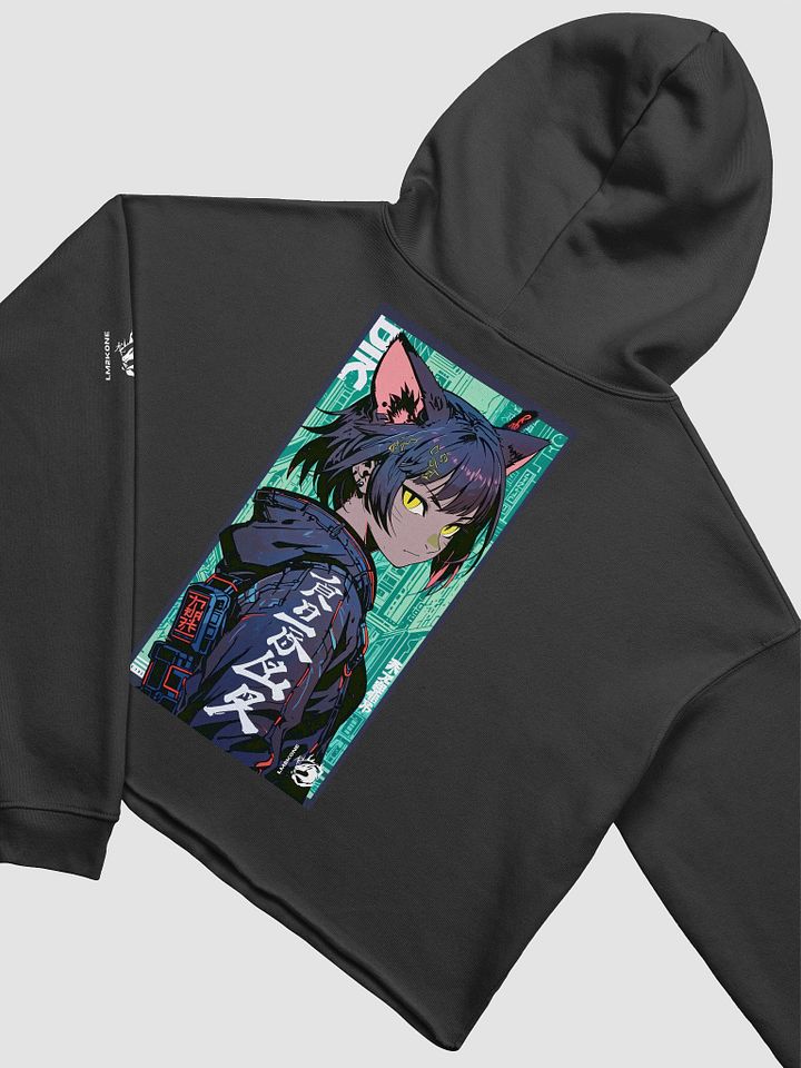 Abstract Pixel Face Crop Hoodie product image (2)