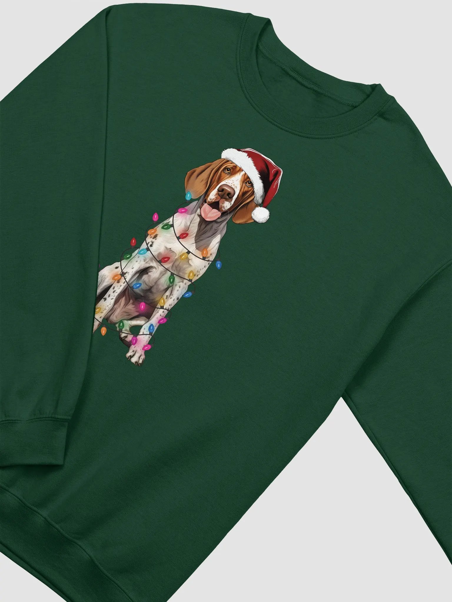 Funny Redtick Coonhound(2) Christmas Sweatshirt for Coonhound Paw-rents product image (9)
