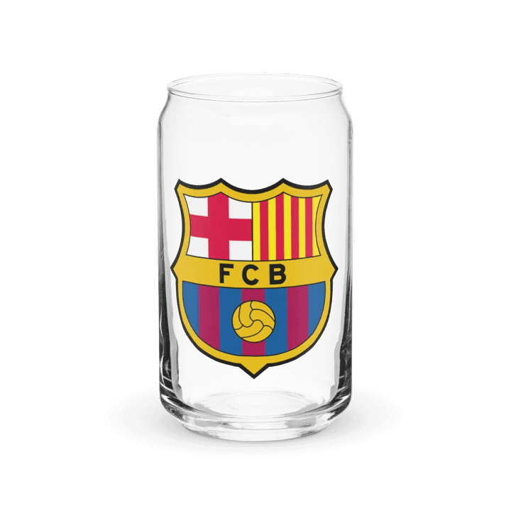 Barcelona Soccer Team - Can-Shaped Glass product image (1)
