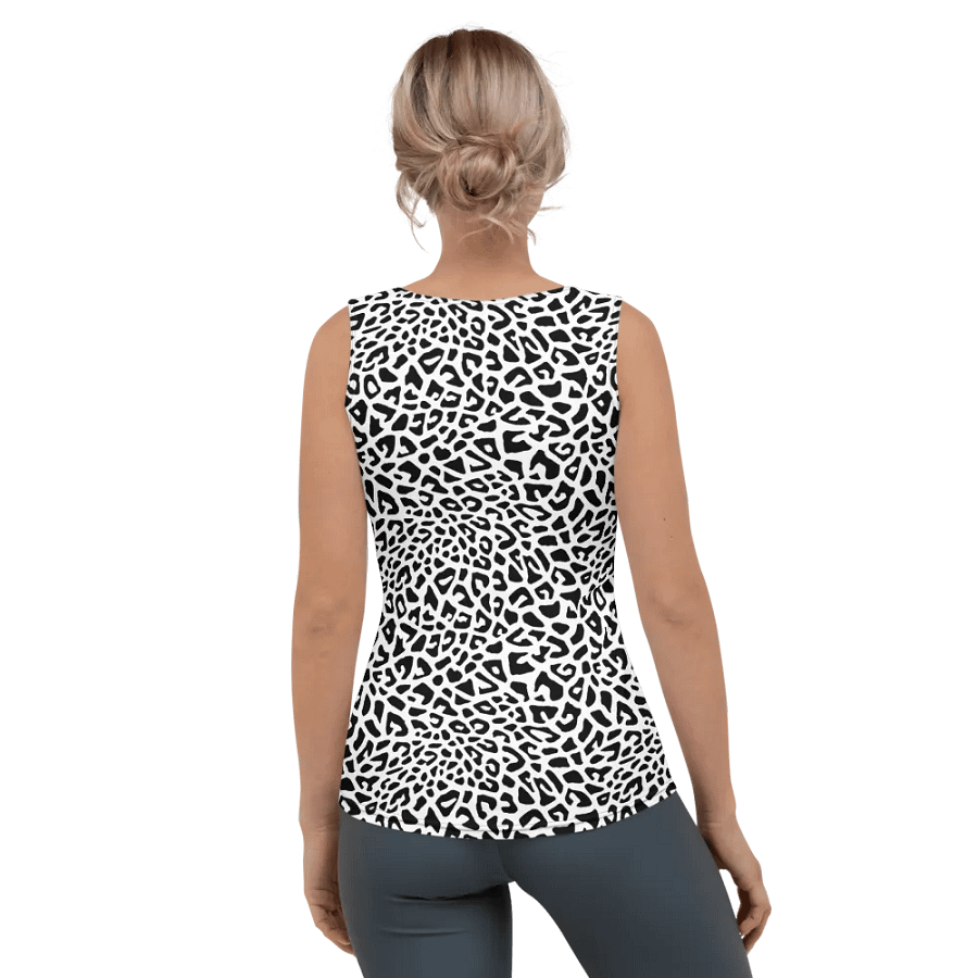 Silver Leopard Women Tank Top product image (2)