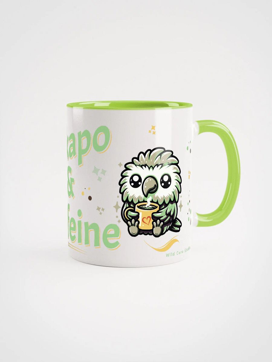 Kawaii Kakapo & Caffeine Ceramic Mug product image (21)