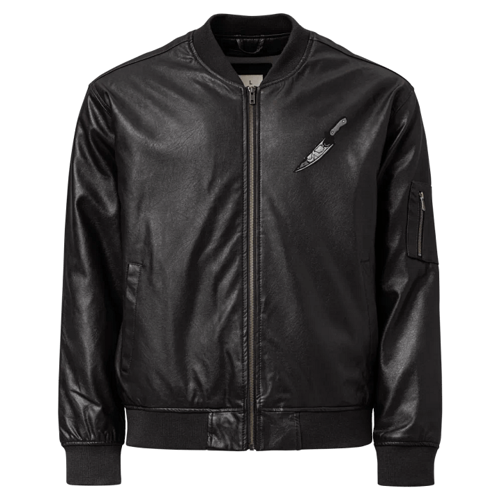 STABBY FAUX LEATHER JACKET product image (1)