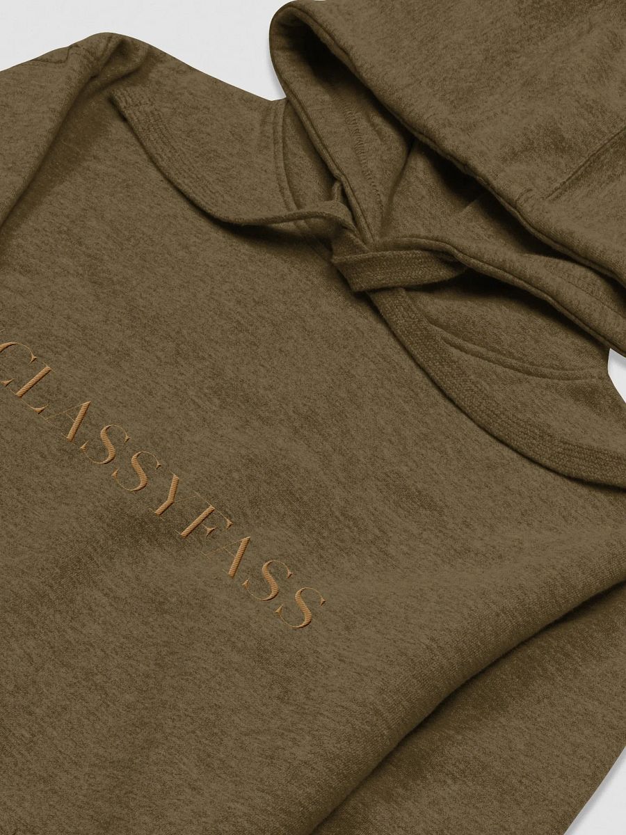 #CLASSY FASS - Military Green Hoodie product image (3)