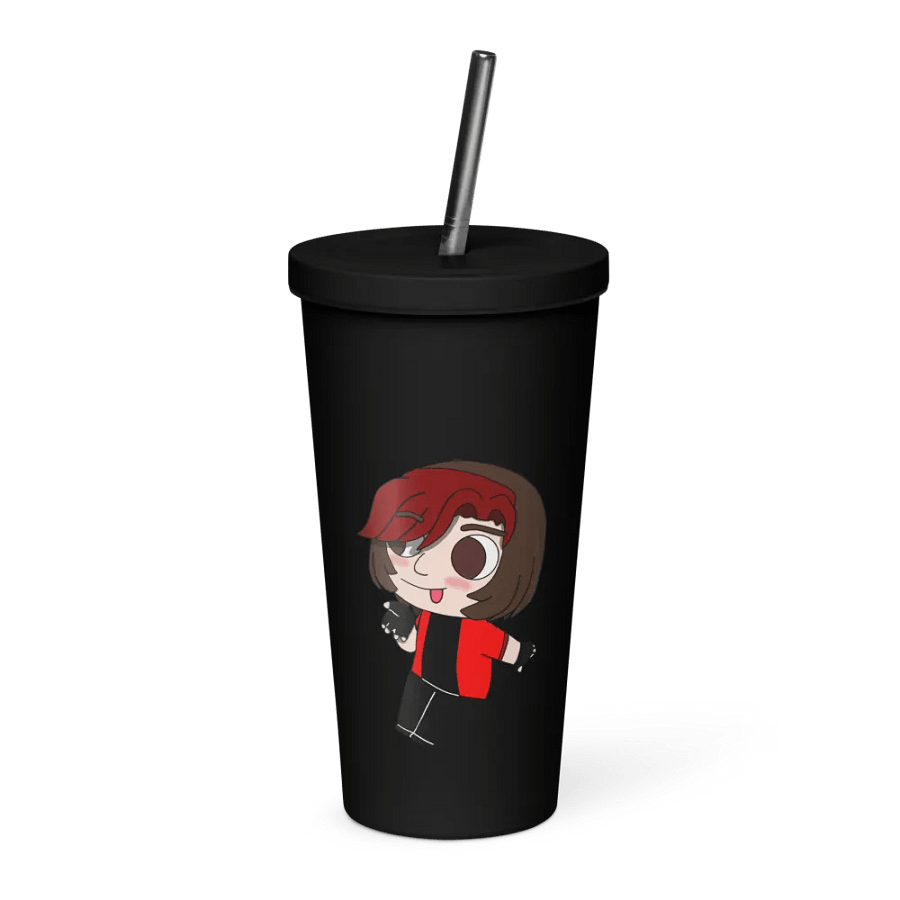Cute AMPIKINS - Insulated Tumbler with a Straw product image (1)