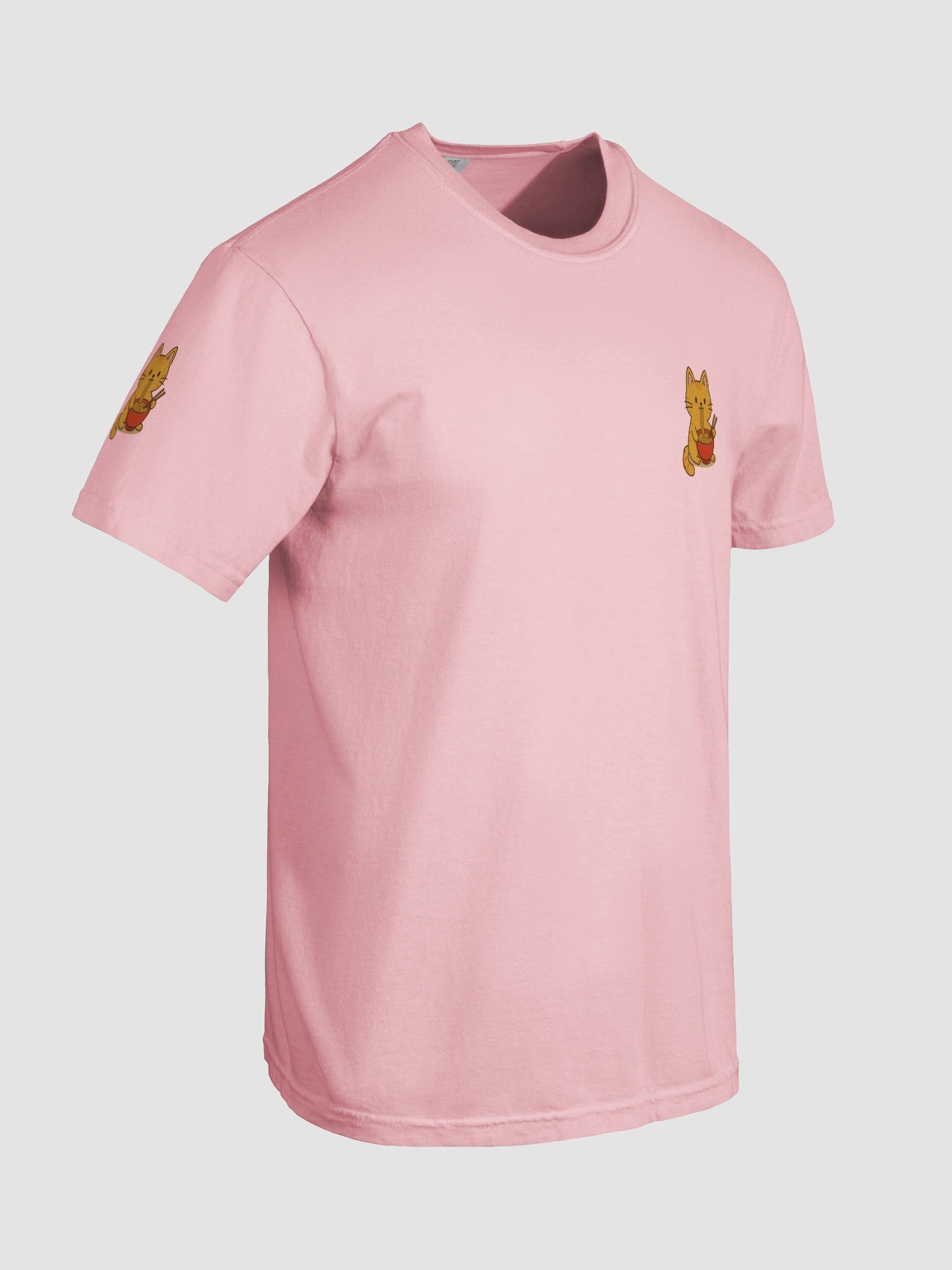 Noodle-Loving Feline Trio T-Shirt product image (7)