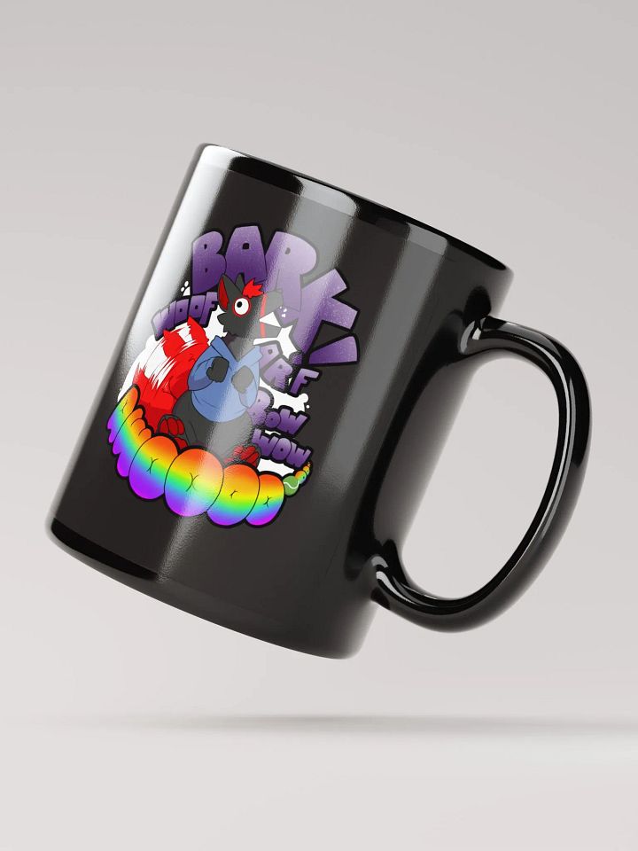 Barking Black Glossy Mug product image (3)