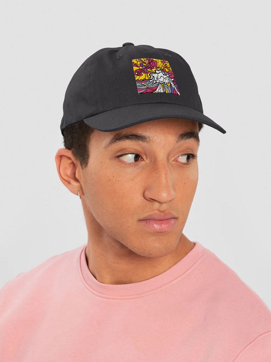 Fluid Waves Dad Hat - Wave at Sunset product image (7)