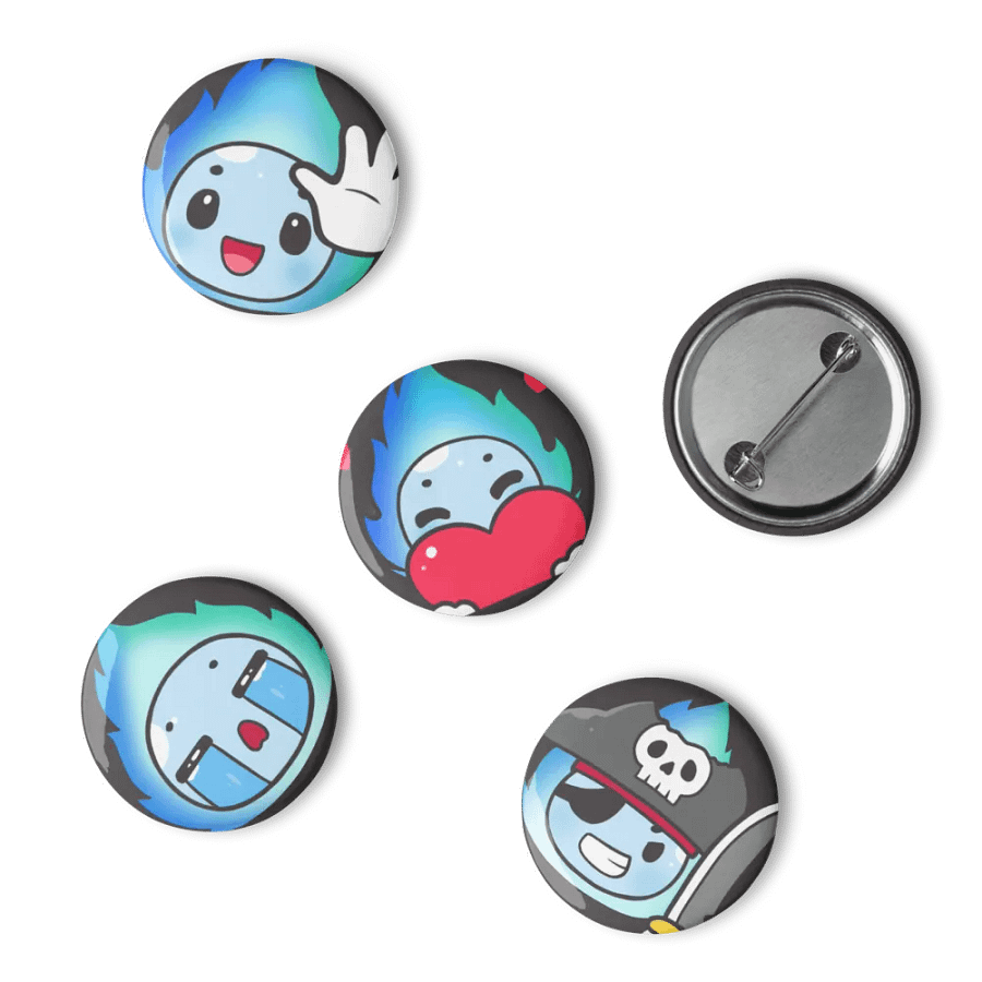 Flame Emote Button Set product image (4)
