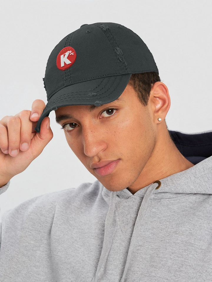 KOP-ISH Logo Distressed Dad Hat product image (1)