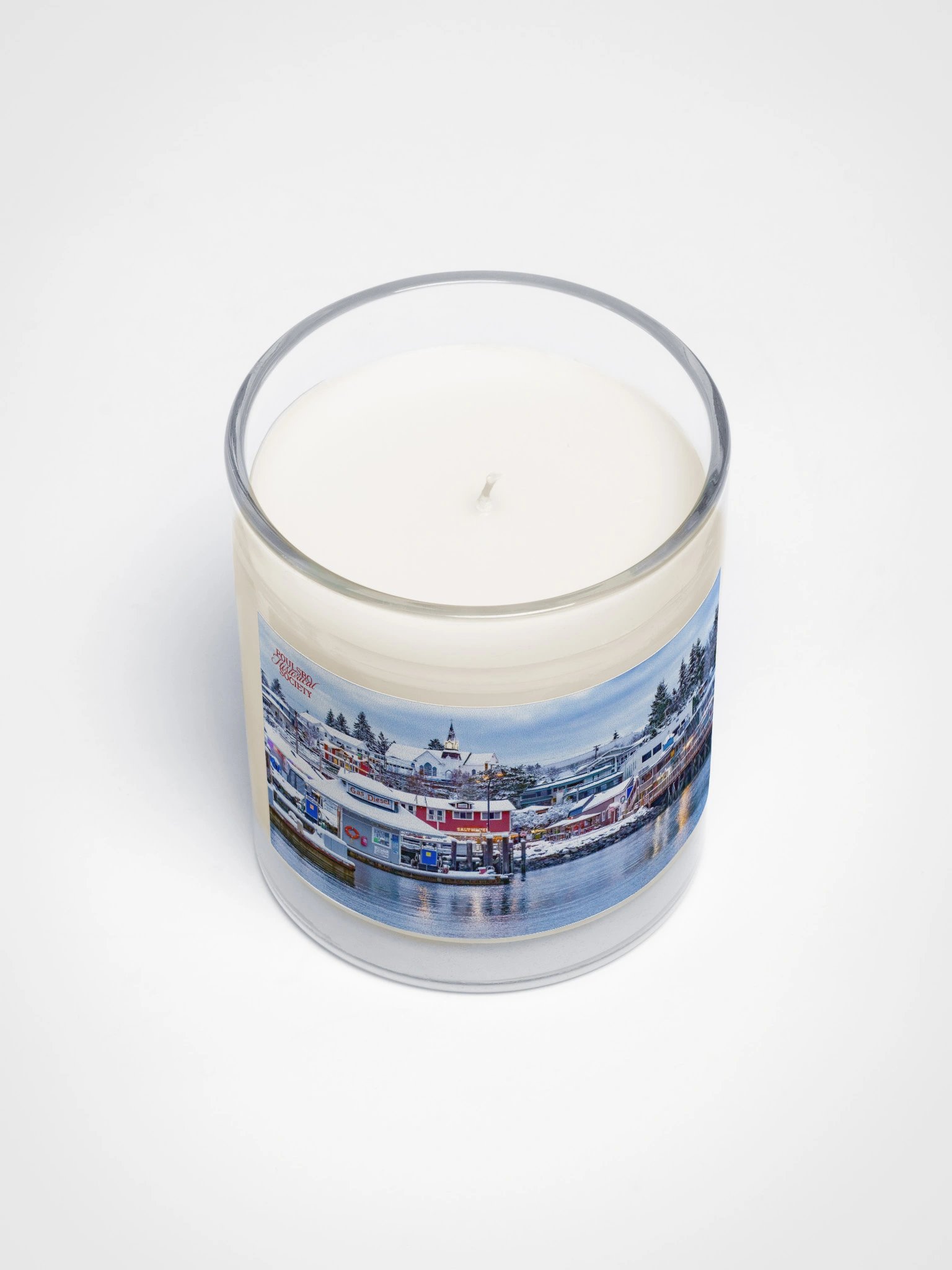 Poulsbo Snow 2022 Soy Wax Candle product image (3)