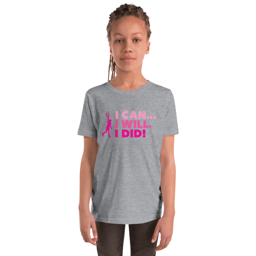I Can... I Will. I Did! Pink Kids Tee product image (12)