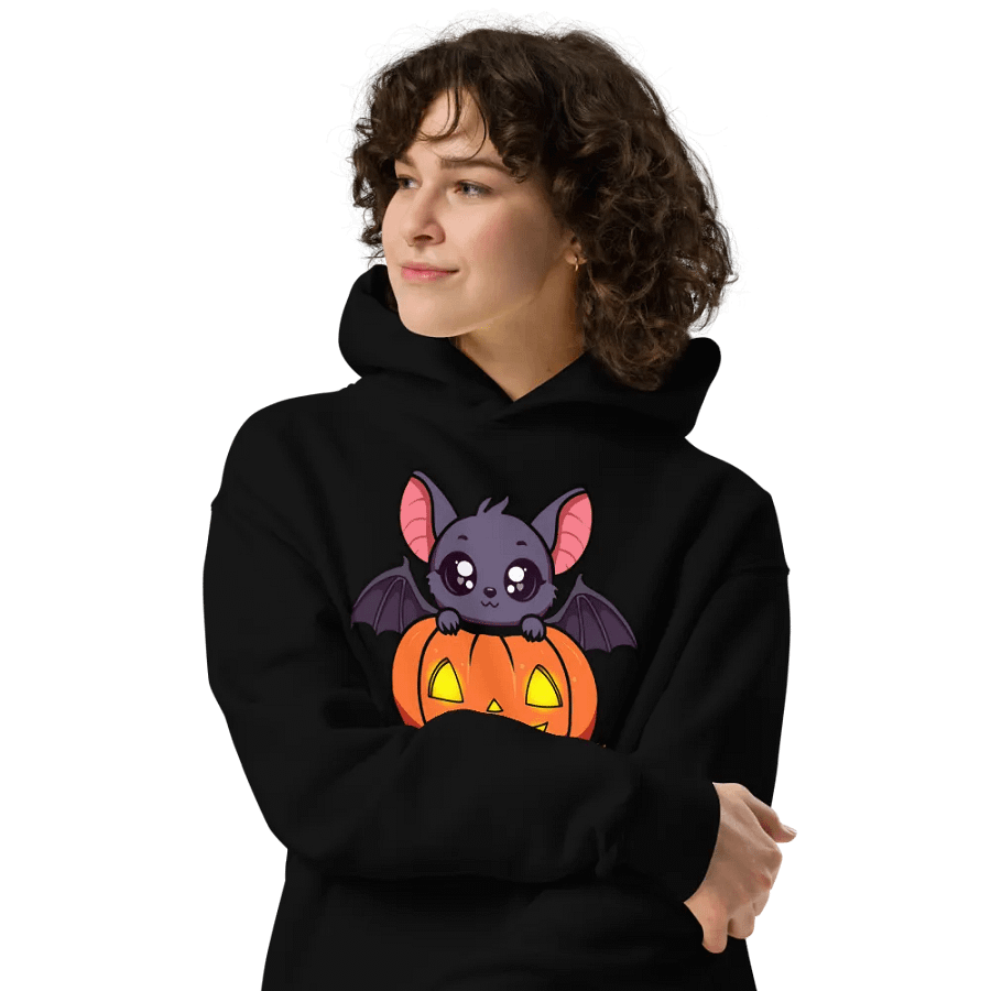 Glowing Jack-O'-Lantern Bat Hoodie product image (4)
