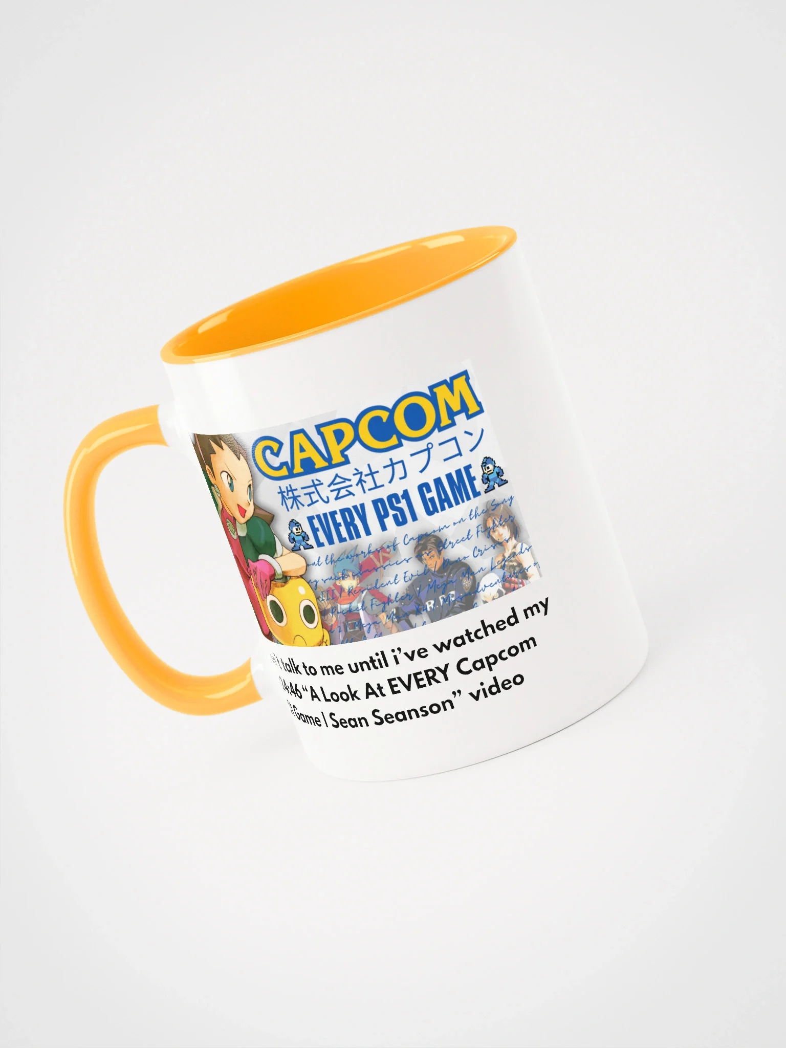 Don't Talk To Me (Capcom) Tron Ver. - Mug product image (3)